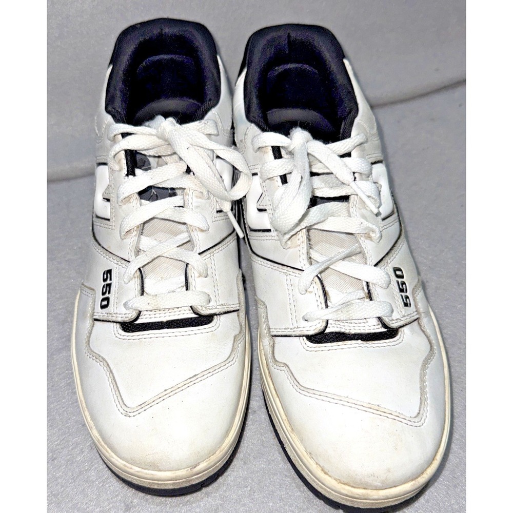New Balance 550 Athletic Shoes Men's 11 White Lace Up Low Top Sneakers BB550HA1 - Picture 2 of 9